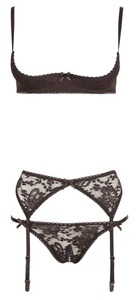 Cottelli Collection Lingerie, Hebe Set 80B/M, 3-teiliges Hebeset