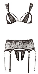 Abierta Fina, Stickerei Set S, 
