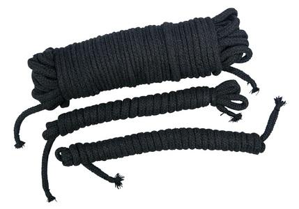 Bad Kitty, Bondage Seile schwarz, Bad Kitty Bondage Ropes