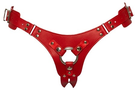 Bad Kitty, Umschnallgurt aus Lederimitat, größenverstellbar, Bad Kitty Strap-on