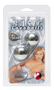 You2Toys, Basic Loveballs Silber, Liebeskugeln ?Basic Loveballs?, 3,5 cm Ø, 57 g