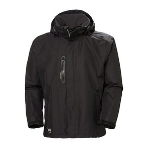 Helly Hansen Workwear, Helly Hansen Jacke Haag schwarz, Helly Hansen Wasserdichte Arbeits-Regenjacke Manchester Shell