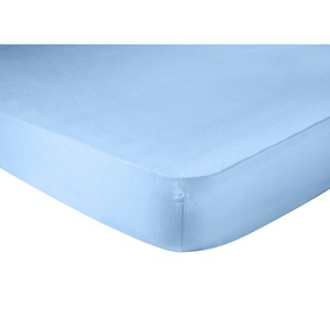 undefined, Satin-Fixleintuch aus gekämmter Baumwollte, in leuchtenden Farben, Living Home Fixleintuch Uni