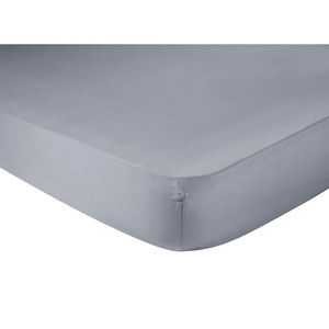 undefined, Satin-Fixleintuch aus gekämmter Baumwollte, in leuchtenden Farben, Living Home Fixleintuch Uni