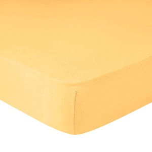 Living Home, Jersey Fixleintuch für Boxspringbett Superstretch, gelb, Jersey Fixleintuch für Boxspringbett Superstretch , 180?200x200?220 cm