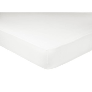 undefined, Fixleintuch für Wasserbett, Jersey Weiss