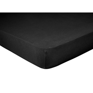 undefined, Fixleintuch für Wasserbett, Jersey Schwarz