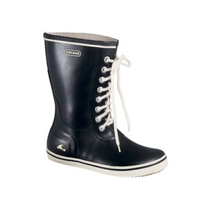 Viking, Viking Gummistiefel mit Schnürung schwarz, 