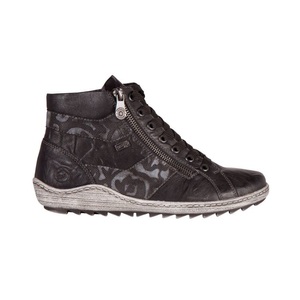 Remonte, Remonte Schnürboots, mit Tex-Ausstattung, Remonte Damen Schnürschuh Schwarz