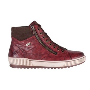 Remonte, Remonte Winterboots, mit gepolstertem Schaftrand, Remonte Damen Schnürschuh Rot