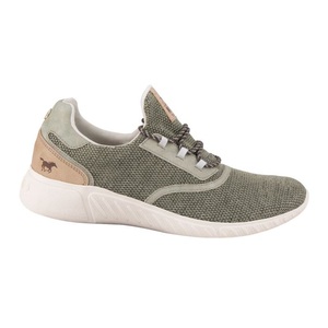 Mustang, Mustang Sneaker Damen aus Textil olive, 