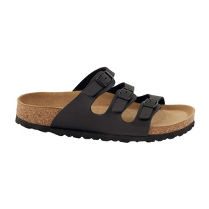 Birkenstock, Birkenstock Pantolette »FLORIDA«, Birkenstock Florida Damen Pantolette Schwarz