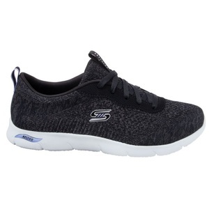 Skechers, SKECHERS Schnürschuh für Damen schwarz, Sportschuh Skechers Arch Fit Refine Skechers Schwarz