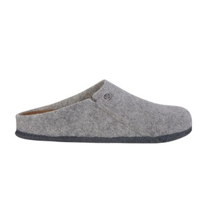 Birkenstock, Birkenstock Zermatt Hausschuhe Herren, Birkenstock Hausschuh Zermatt für Damen und Herren aus Wollfilz hellgrau