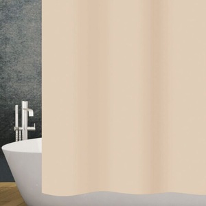 diaqua Duschvorhang Textil Basic unifarben, beige