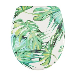 Diaqua, DiAqua WC-Sitz Nice Slow Down Greenery, Diaqua WC-Sitz Nice Slow Down Greenery | 46 × 38 × 5.5 cm