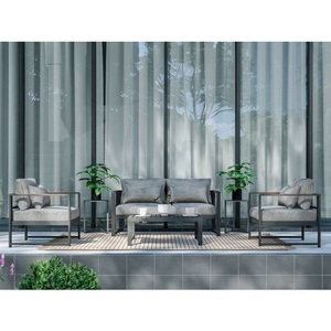undefined, Gartenlounge Noa, 4-teilig, mit Aluminiumgestell, Gartenlounge Noa, 4-teilig, mit Aluminiumgestell