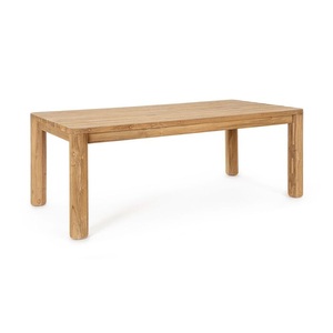 mutoni lifestyle, Gartentisch Maverick Teakholz natur 200x100, Gartentisch Maverick aus recyceltem Teak-Holz