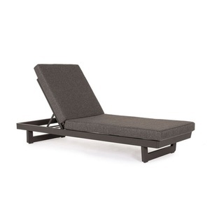 mutoni lifestyle, Garten Einzeliegestuhl Infinity anthrazit, Sonnenliege Infinity
