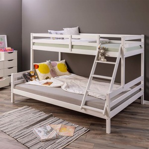 undefined, Etagenbett Flex aus Massivholz, weiss, Etagenbett Flex aus Massivholz