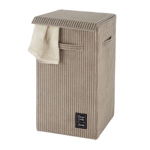 undefined, Wäschesammler Cora in Cord Optik, 63 Liter