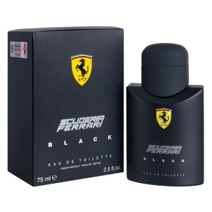 Ferrari, Ferrari Scuderia Black by Ferrari Eau de Toilette Spray 75 ml, Ferrari Black Eau de Toilette 75ml Herren