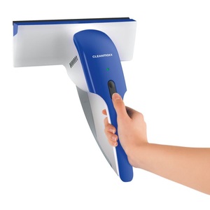 CleanMaxx, Cleanmaxx Akku-Fensterreiniger, Akku-Waschsauger Cleanmaxx blau