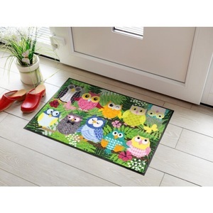 undefined, Türvorlage Dschungeleulen 50x75 cm, Türvorlage Dschungeleulen 50x75 cm