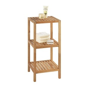 Wenko, WENKO Bad- & Wohnregal NORWAY, Wenko Bad- & Wohnregal Norway Nussbaum | 79 × 36 × 36 cm