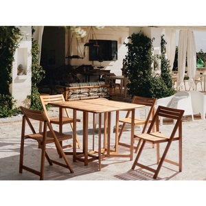 mutoni Garten Deluxe, Gartentisch Set Noemi (5-tlg), Balkon-Set Nora 5-teilig