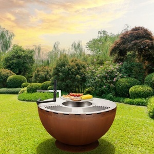 undefined, Firebowl 80 Grill- und Feuerstelle, Nouvel Firebowl 80 gerostet ? Feuerschale/Feuerstelle ? Rost
