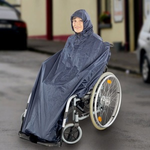 Wellys, Rollstuhl-Regencape Wellys Blau, Rollstuhl-Regencape, schwarz