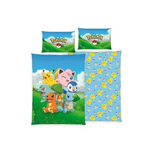 HERDING, Herding Kinderbettwäsche »Pokémon«, Herding Kinderbettwäsche »Pokémon«