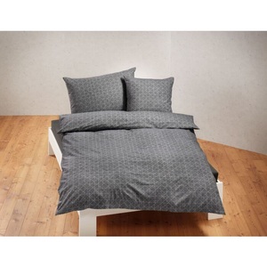 Dormisette, Bettwäsche mit wildem Streifenmuster, grau, 160x240 cm, Bettwäsche mit wildem Streifenmuster ? Duvetbezug ? 160x240 cm