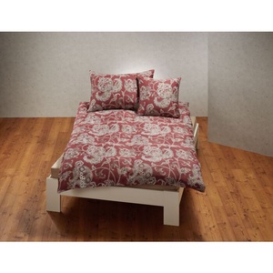 Bettwäsche mit schönem Paisley Muster, rot