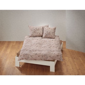 Bettwäsche mit schönem Paisley Muster, taupe