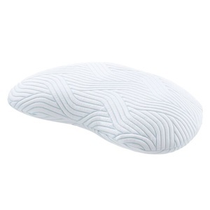 Tempur, Tempur Nackenkissen , Curve , weiss , Textil , 61x40x9.5 cm , Jersey , passt sich perfekt der Körperform an, atmungsaktiv, für Seitenschläfer geeignet, für Rückenschläfer geeignet , 002326009903, Tempur - Nackenstützkissen, Small, Weiss