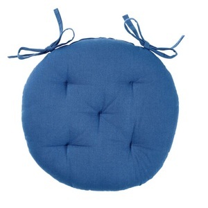 No Name, Sitzkissen rund, blau, 40x40 cm, Sitzkissen rund , 40x40 cm