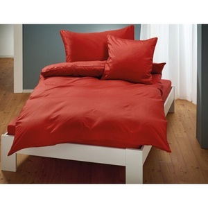 undefined, Uni Satin Bettwäsche mit Biese, Uni Satin Bettwäsche mit Biese ? Kissenbezug ? 65x65 cm