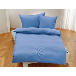 undefined, Feinjersey-Bettwäsche mit kontrastfarbener Biese, 