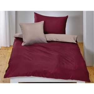 undefined, Uni Satin-Bettwäsche Doubleface, 