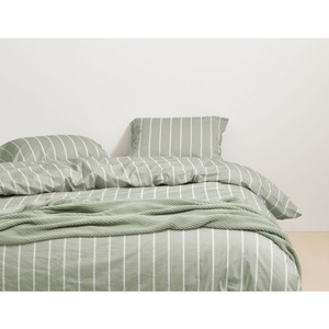Marc O'Polo, Marc OPolo - Kissenanzug TORSKEN - Baumwolle/Hanf/Tencel - mint - 50x70, 