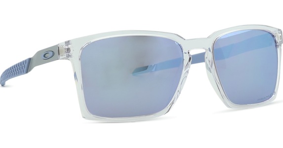 Oakley, Oakley 0OO9483 EXCHANGE SUN Unisex-Sonnenbrille Vollrand Eckig Edelstahl-Gestell, weiß, OAKLEY - Sonnenbrille, für Damen, Weiss, One Size