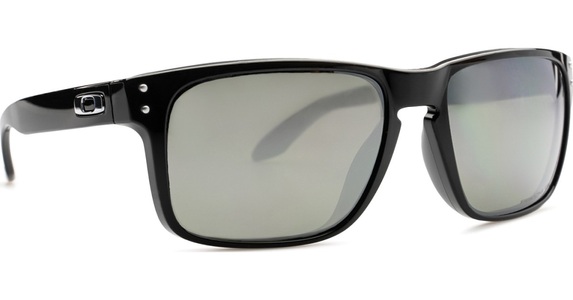 Oakley, Oakley Sonnenbrille Holbrook - Polished Black Prizm Black, Oakley Sonnenbrillen OO9102 HOLBROOK 9102E1