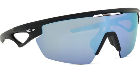 Oakley, Oakley 0OO9403 SPHAERA Unisex-Sonnenbrille Halbrand Eckig Acetat-Gestell, schwarz
