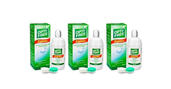 Alcon, OPTI-FREE Express 355 ml mit Behälter, OPTI-FREE Express 355 ml mit Behälter