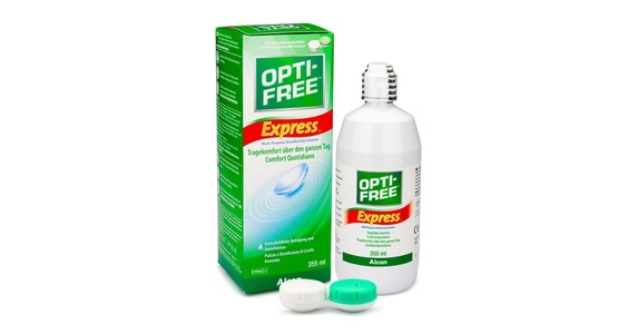 Alcon, OPTI-FREE Express 355 ml mit Behälter, OPTI-FREE Express 355 ml mit Behälter