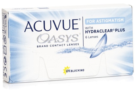 Johnson & Johnson, Acuvue Oasys for Astigmatism, 6er Pack, Acuvue Oasys for Astigmatism (6 Linsen)