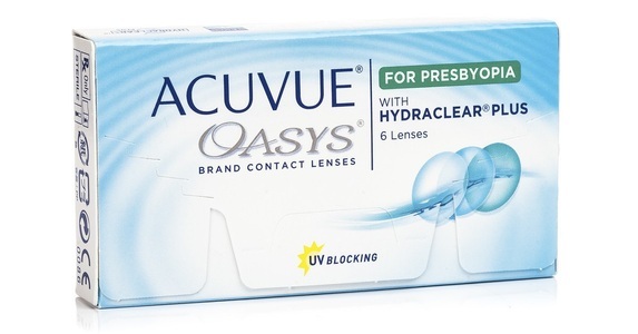 Johnson & Johnson, Acuvue Oasys for Presbyopia, 6er Pack, Acuvue Oasys for Presbyopia (6 Linsen)