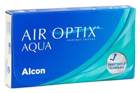 Alcon, Air Optix Aqua, 3er Pack, Air Optix AQUA - 3 Monatslinsen